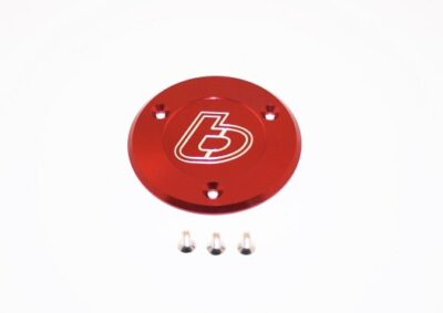 TB Manual Clutch Kit, Billet Case Cover - 5 - Red