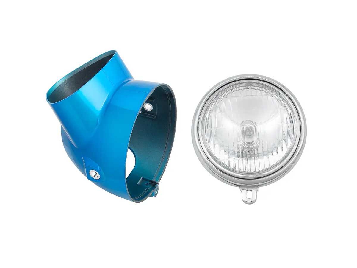 TB Headlight and Bucket Kit, Candy Sapphire Blue - CT70 KO & Other Models 1 TB Headlight and Bucket Kit, Candy Sapphire Blue - CT70 KO & Other Models