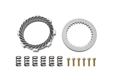 TB Clutch Plate Kit, Kevlar with Heavy Duty Springs - KLX110 and Z125