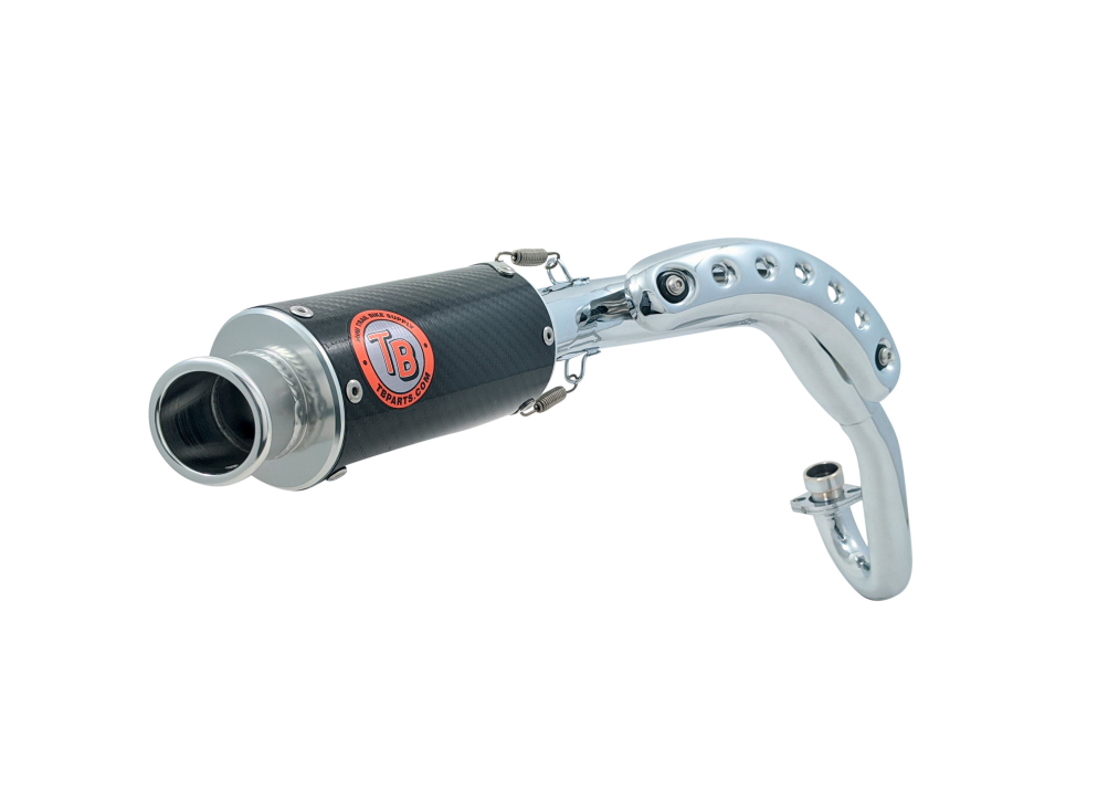 TB Performance Exhaust, Carbon Fiber - Monkey 125 - All Year Models -  TBparts.com