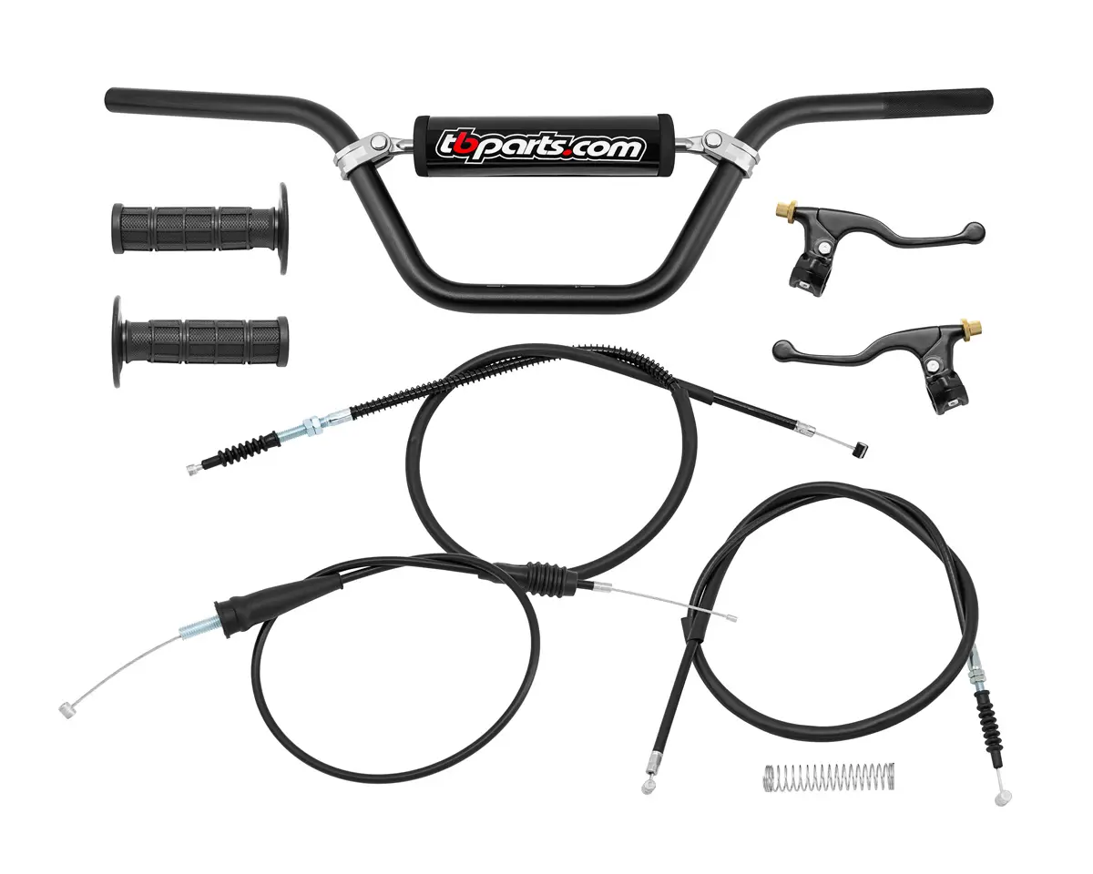 TB Handlebar Kit, Black - All KLX110 L Models 1 TB Handlebar Kit, Black - All KLX110 L Models