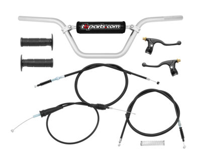TB Handlebar Kit, Silver - All KLX110 L Models