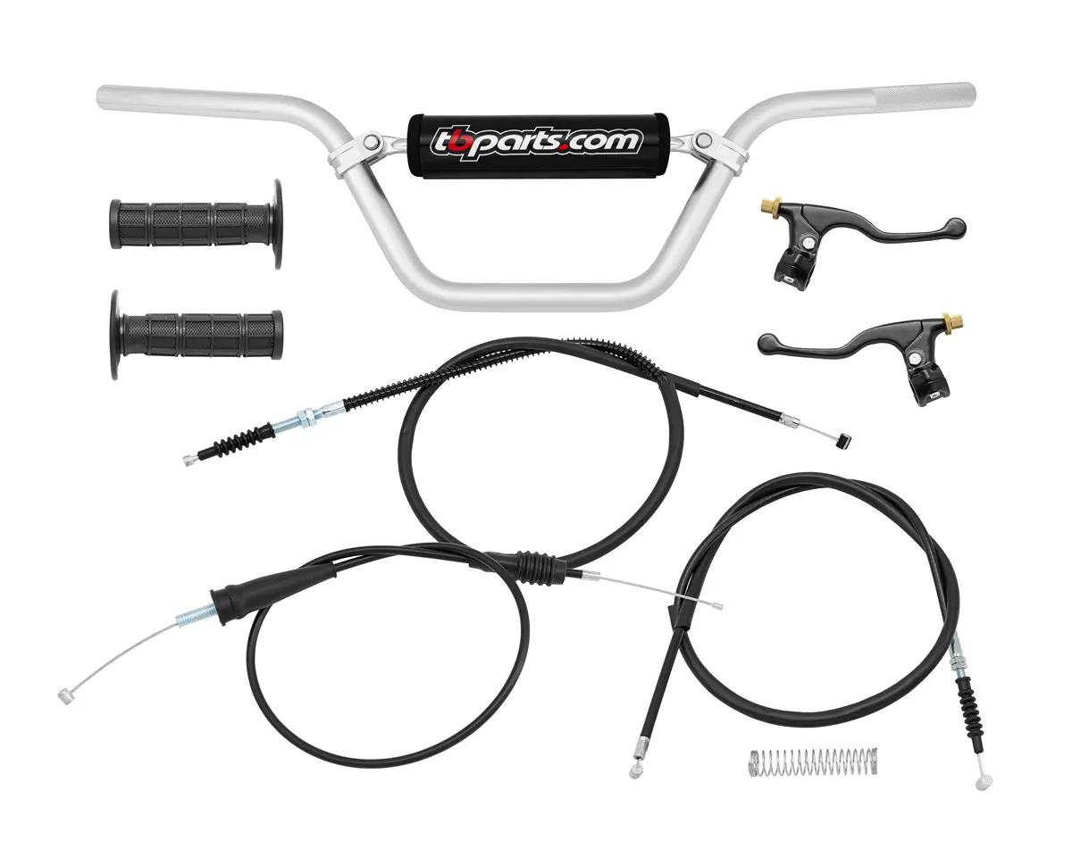 TB Handlebar Kit, Silver - All KLX110 L Models 1 TB Handlebar Kit, Silver - All KLX110 L Models