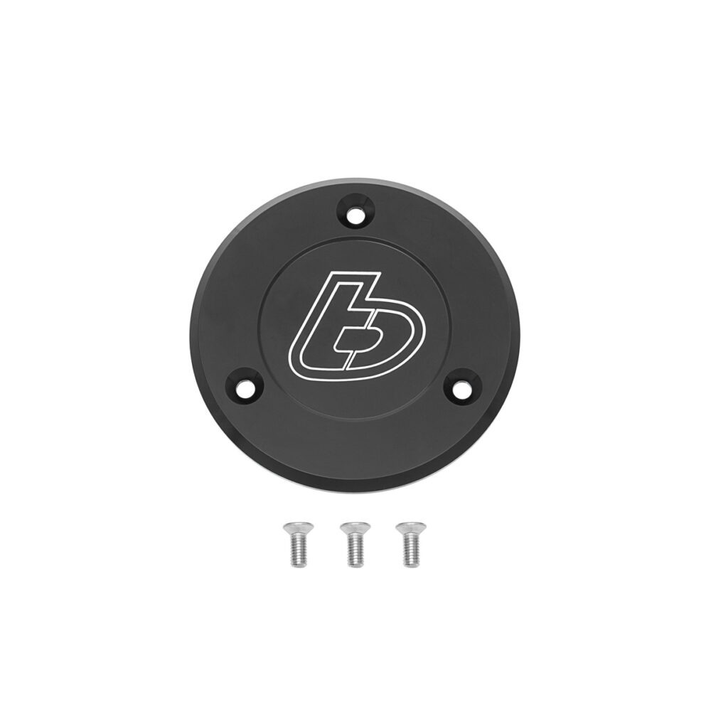 TB Billet Ignition Case Cover, Black - KLX110