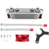 TB Oil Cooler Kit, Red Plate - Honda V2 Head