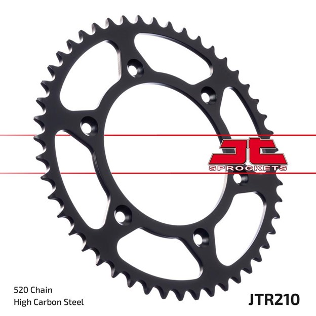 thumbnail interactive-video image 1 of JT Sprockets Steel Rear Sprocket 44T (JTR853.44) For Yamaha Raptor Warrior Blaster Banshee 1 of 2