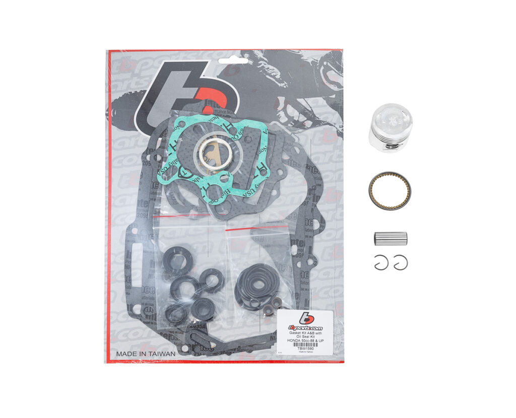 Complete Engine Gasket Kit For Honda Z50 XR50 CRF50 Dirt Bikes - Full Gasket Set For Engine Rebuild