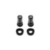 TB Rim Lock Cap & Washer, Black