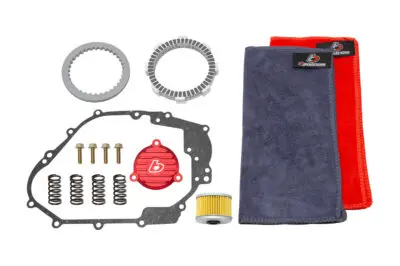 Clutch Upgrade Kit, red - KLX140