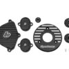 TB Engine Dress Up Kit #1, Billet Black - KLX110 2010+