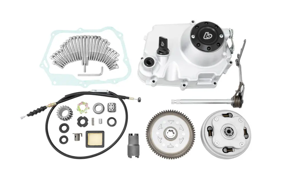 Manual Clutch Kit, Black Billet - 88+ models