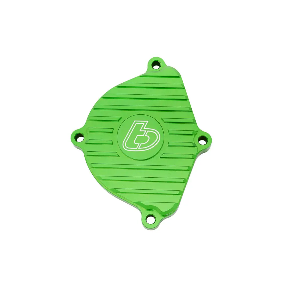 Billet Cam Cover, Green - KLX110 & Z125