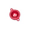 TB Oil Filter Cover, Billet Red - Daytona 190