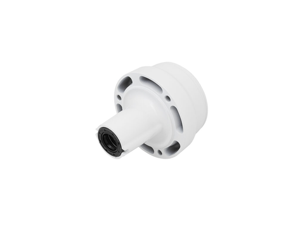 Front Hub, White - Z50R 1980+