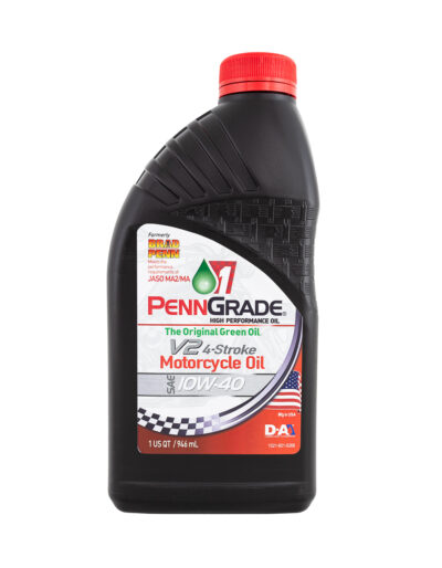 4-STROKE MOTORCYCLE OIL, 10W-40 - 1 Quart