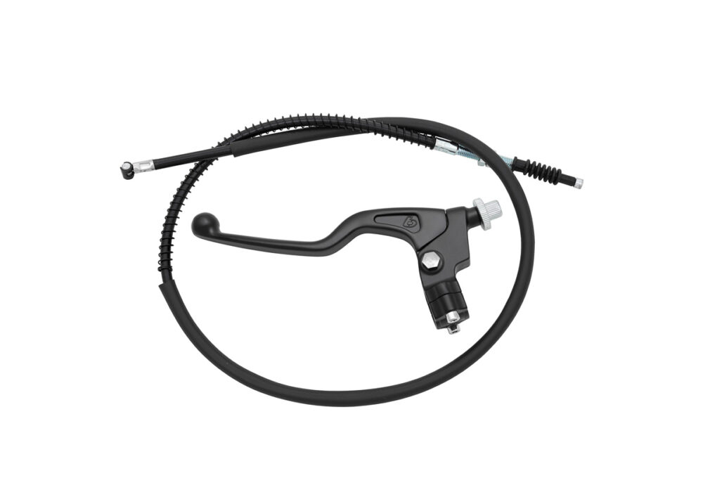 Clutch Lever, Black & Extended Cable - KLX110L