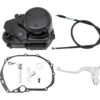 Manual Clutch Kit, Black w/Silver lever - KLX110