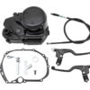 Manual Clutch Kit, Black w/Black Levers - KLX110