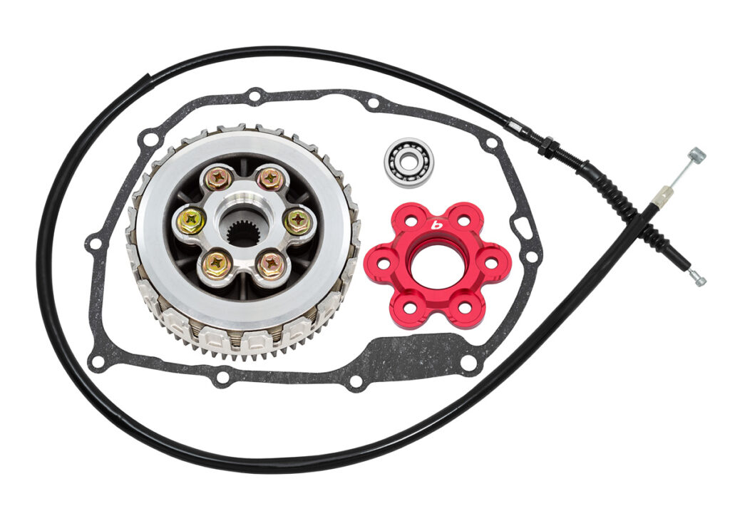 Performance Clutch Assy, 5 Plate w/Billet Top Lift Plate, Bearing, Gasket & Cable - All CRF110