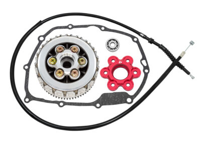 Performance Clutch Assy, 5 Plate w/Billet Top Lift Plate, Bearing, Gasket & Cable - All CRF110