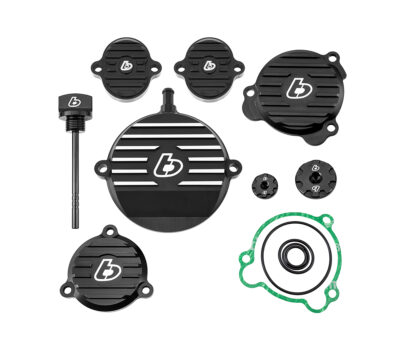 Billet Dress Up Kit, Black - KLX140