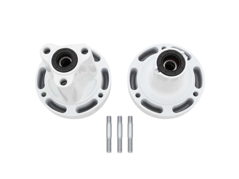 Wheel Hub Set, White - Z50R 1980+