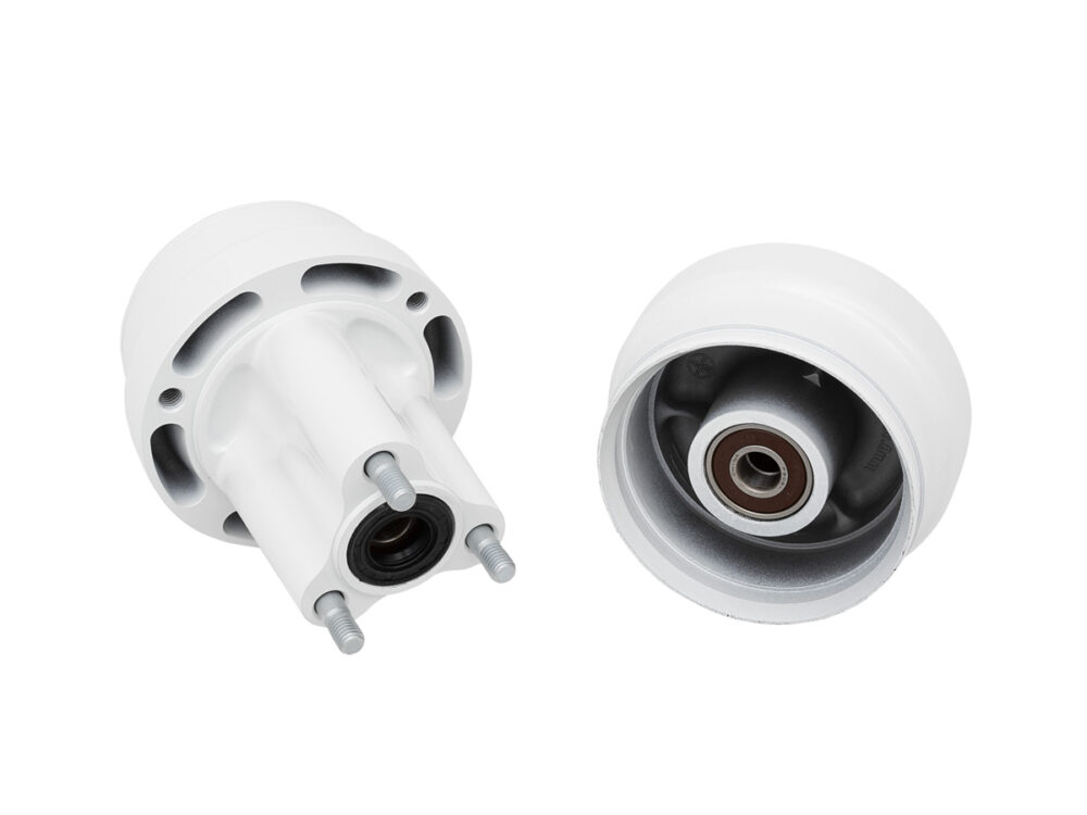 Wheel Hub Set, White - Z50R 1980+