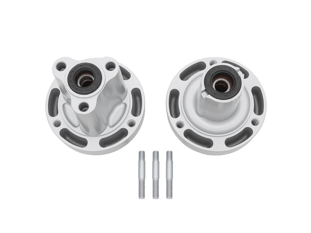 Wheel Hub Set, Silver - Z50R 1980+