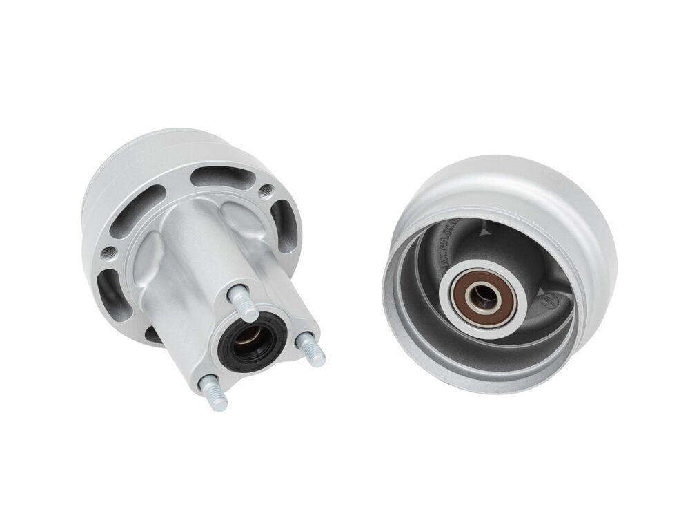 Wheel Hub Set, Silver - Z50R 1980+