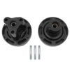 Wheel Hub Set, Black - Z50R 1980+