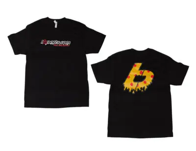 TB T-Shirt, Crispy Pizza - Black