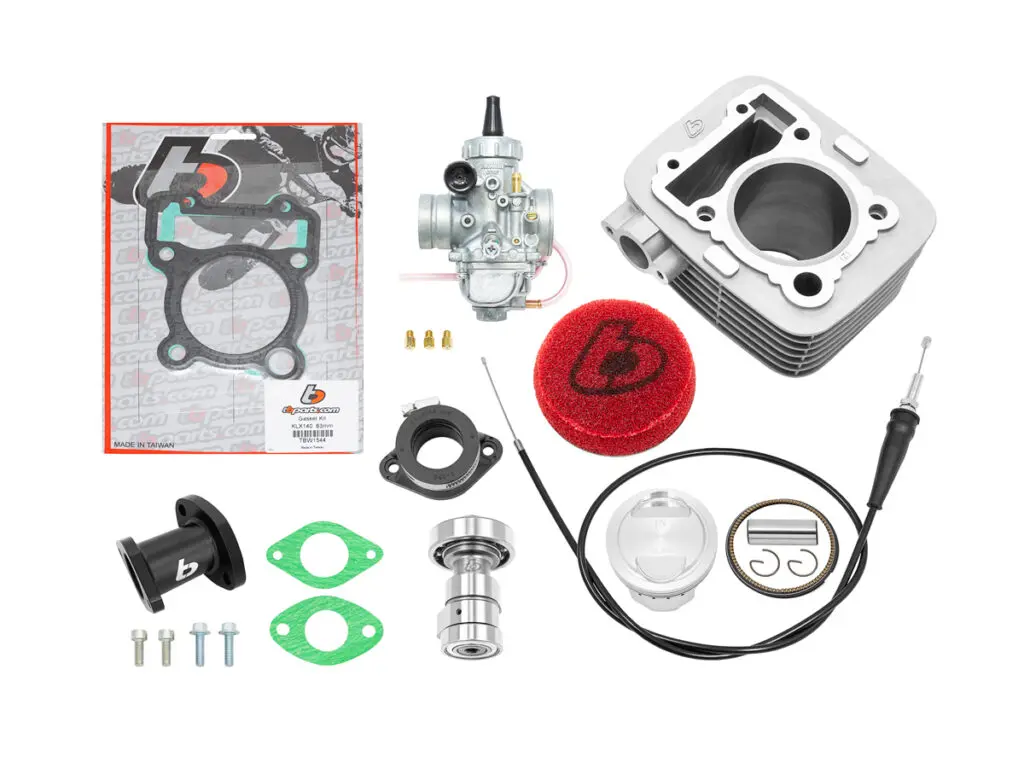 170cc Forged Bore kit, Cam, & VM26 Carb Kit - KLX140