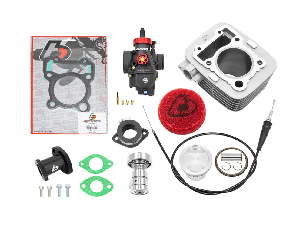 170cc Forged Bore kit, Cam, & Nibbi Carb Kit - KLX140