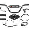 TB Handlebar & throttle Kit, Black - Z50 1988+