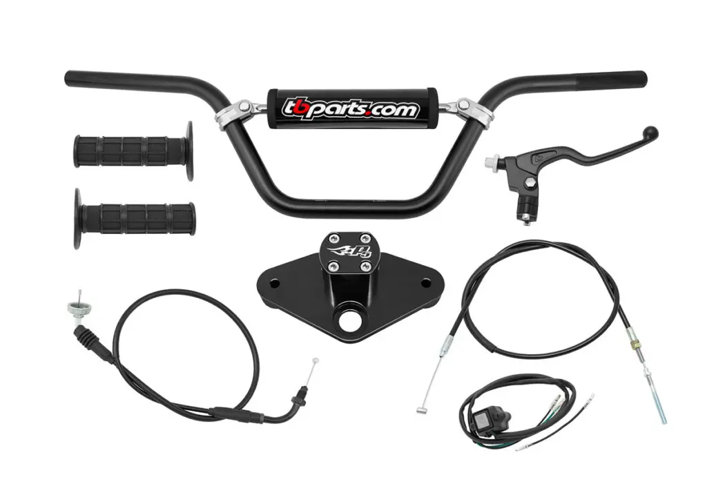 TB Handlebar Kit, Black - Z50 1988+