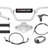 TB Handlebar & Throttle Kit, Silver - Z50 1988+