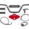 Handlebar Kit, Red - Z50 1988+