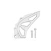 Sprocket Guard, CNC Billet, Silver - KLX140