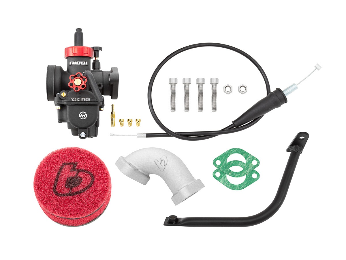 TB Carb kit, Nibbi 22mm, & Air Box Delete Bracket - KLX110 1 Carb kit, Nibbi 22mm - KLX110