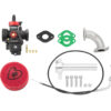 Carb Kit, Nibbi 22 & Billet throttle - TTR110