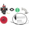Carb Kit, Nibbi 22 & black Billet throttle - TTR110