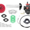 TB Carb kit, Nibbi 24, Black Billet Throttle - TTR110