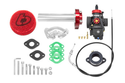 TB Carb kit, Nibbi 26, Red Billet Throttle - TTR110