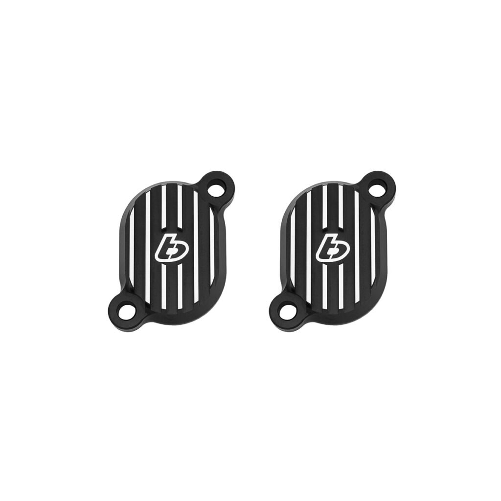 TB Tappet Cover Set, Billet, Black TB - Grom 2014-2021