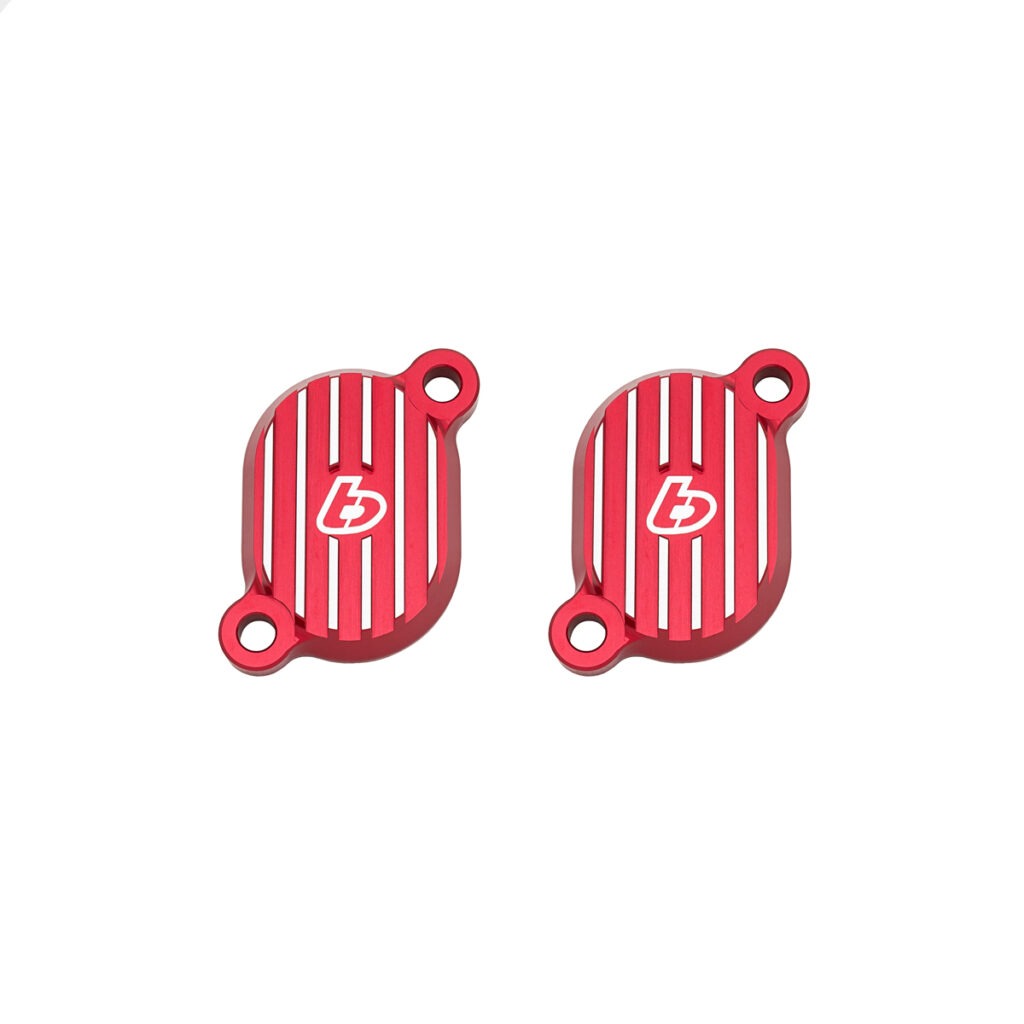 TB Tappet Cover Set, Billet, Red TB - Grom 2014-2021