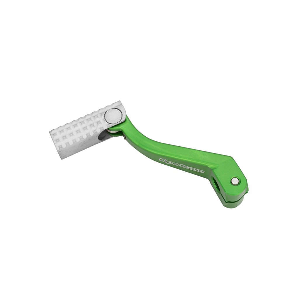 TB Shifter, Billet CNC, Green - KLX140