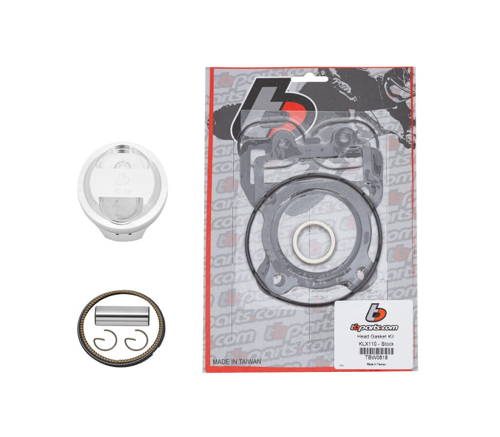 TB 110cc, 53mm, Piston & Gasket kit - KLX110