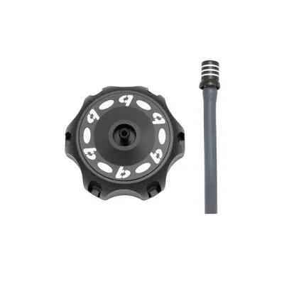 TB Gas Cap, CNC, Black - KLX110 2010+ & KLX140