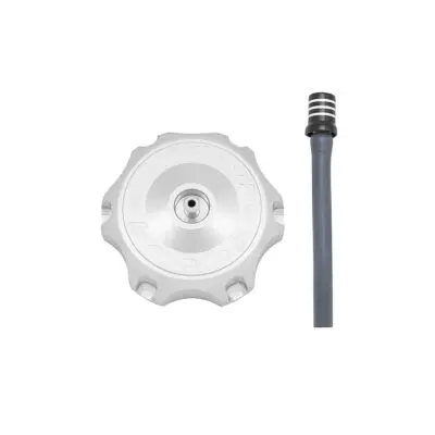 TB Gas Cap, CNC, Silver - KLX110 2010+ & KLX140