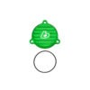 Oil Filter Cover, Green KLX140